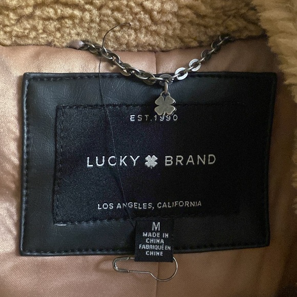 Lucky brand faux fur teddy coat - Picture 5 of 8